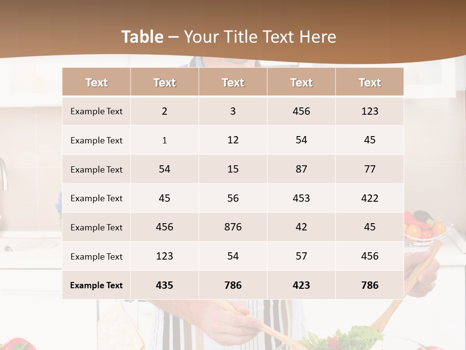 Love Dieting Family PowerPoint Template