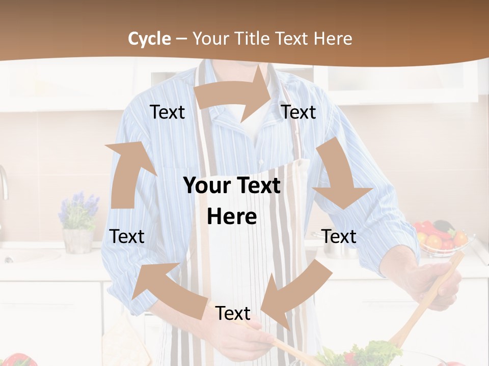 Love Dieting Family PowerPoint Template
