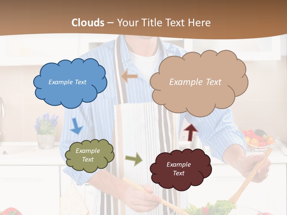 Love Dieting Family PowerPoint Template