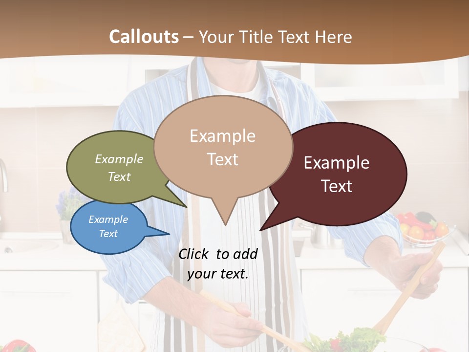 Love Dieting Family PowerPoint Template