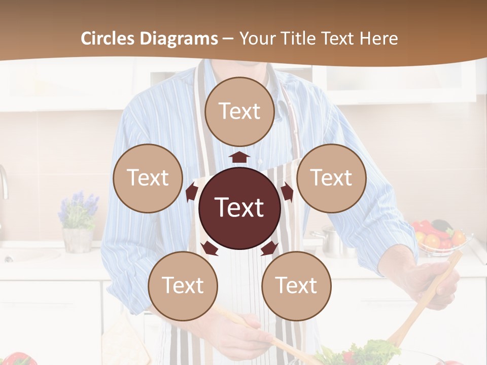 Love Dieting Family PowerPoint Template