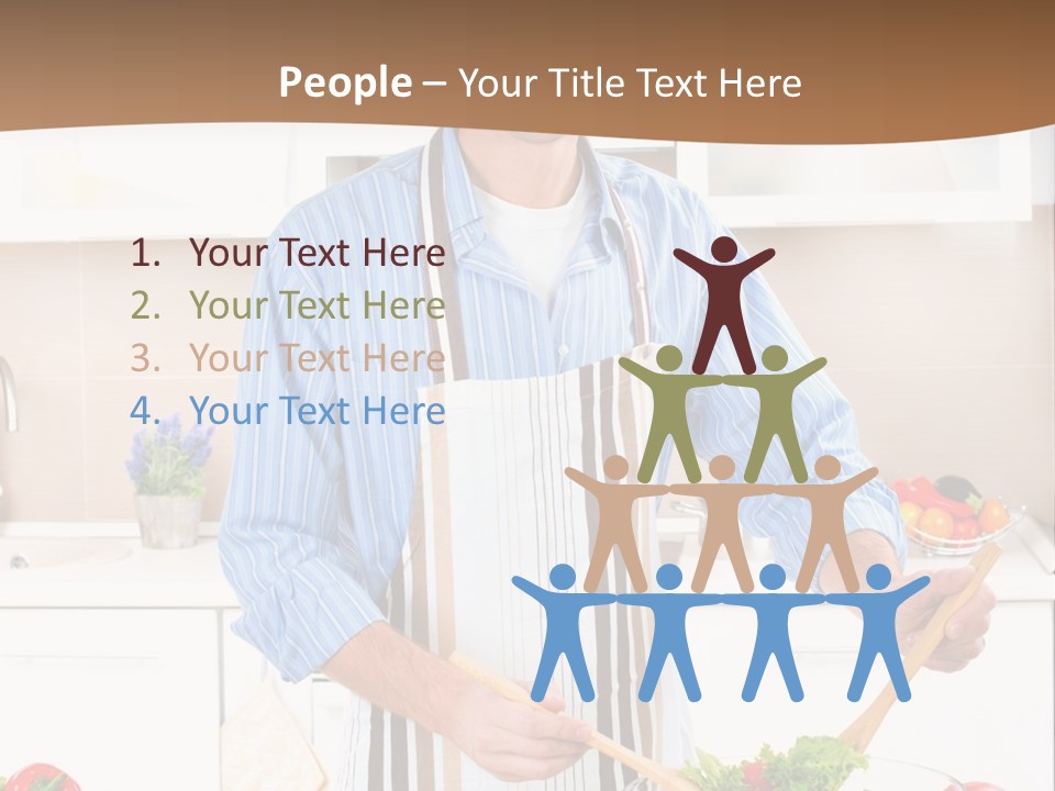 Love Dieting Family PowerPoint Template