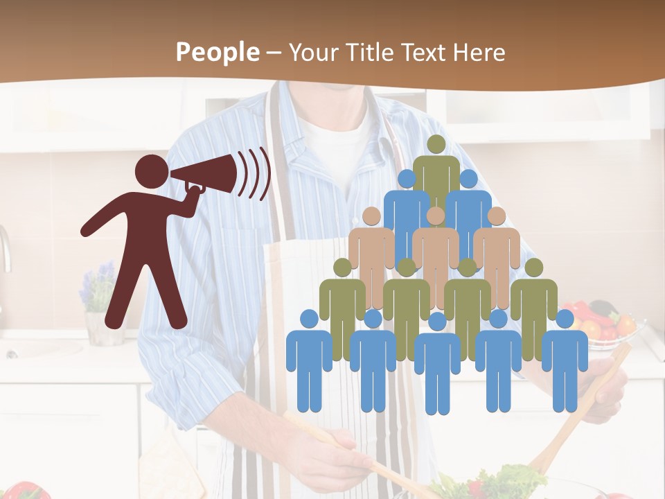 Love Dieting Family PowerPoint Template