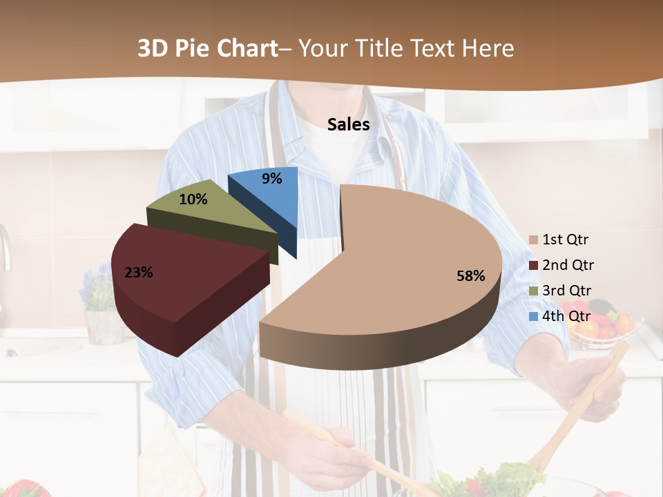 Love Dieting Family PowerPoint Template