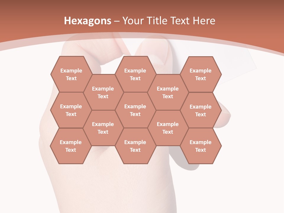 Female Message Isolation PowerPoint Template