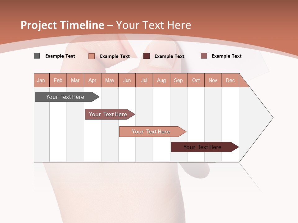 Female Message Isolation PowerPoint Template