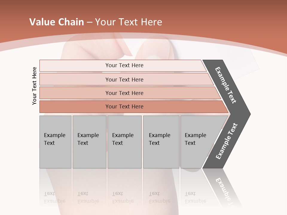 Female Message Isolation PowerPoint Template