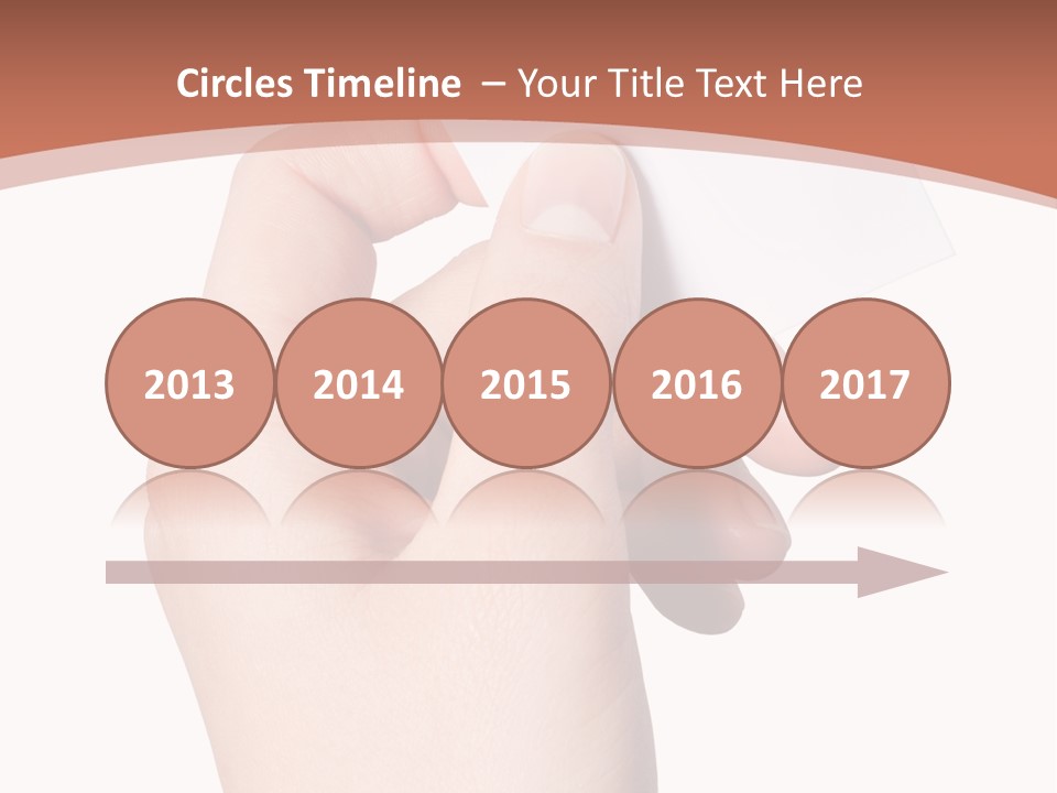 Female Message Isolation PowerPoint Template