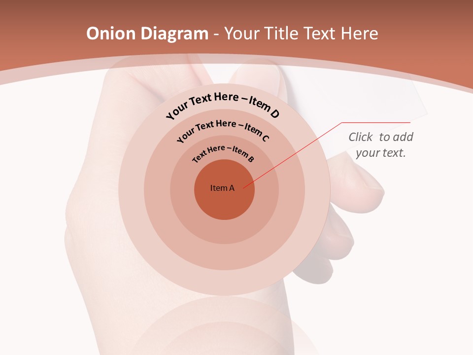 Female Message Isolation PowerPoint Template