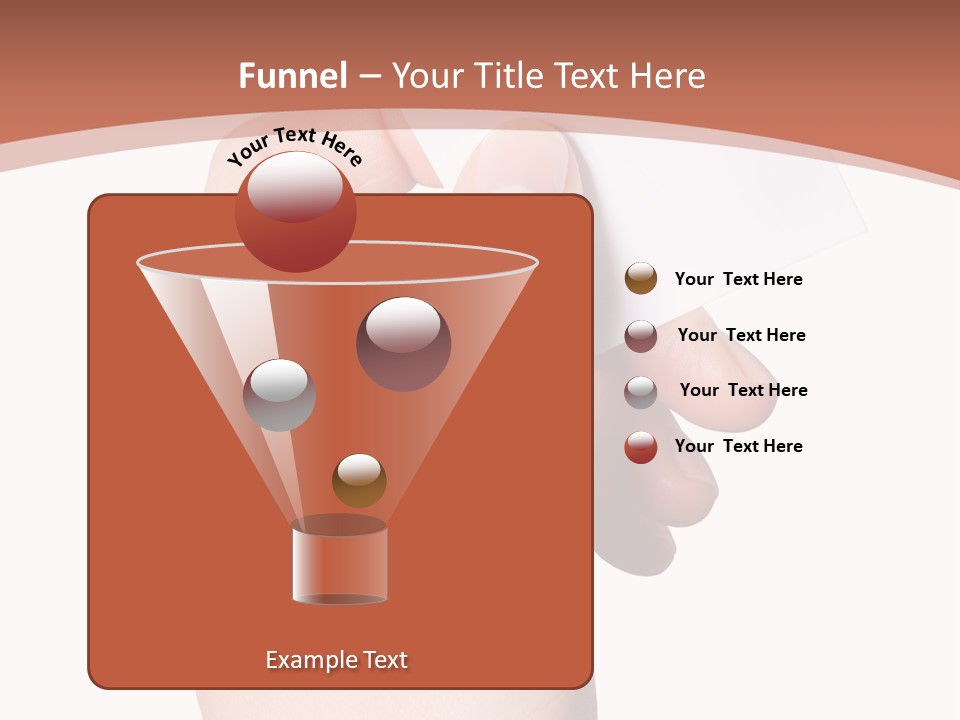 Female Message Isolation PowerPoint Template