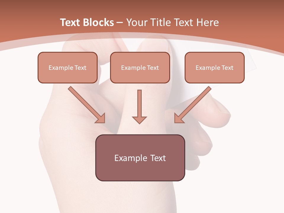 Female Message Isolation PowerPoint Template
