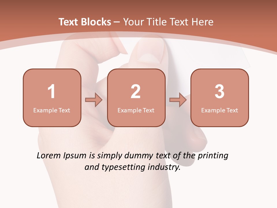 Female Message Isolation PowerPoint Template
