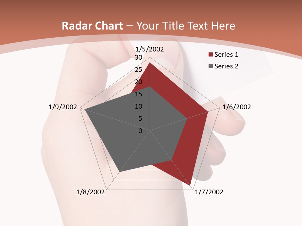 Female Message Isolation PowerPoint Template