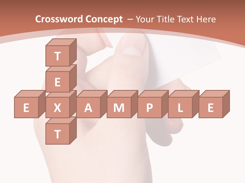 Female Message Isolation PowerPoint Template