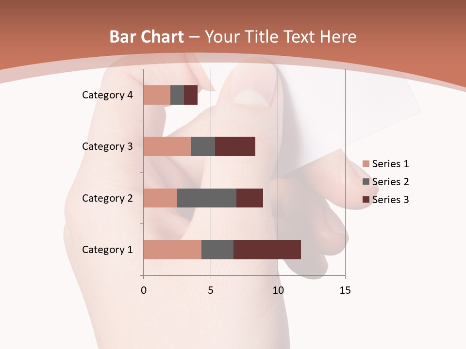 Female Message Isolation PowerPoint Template
