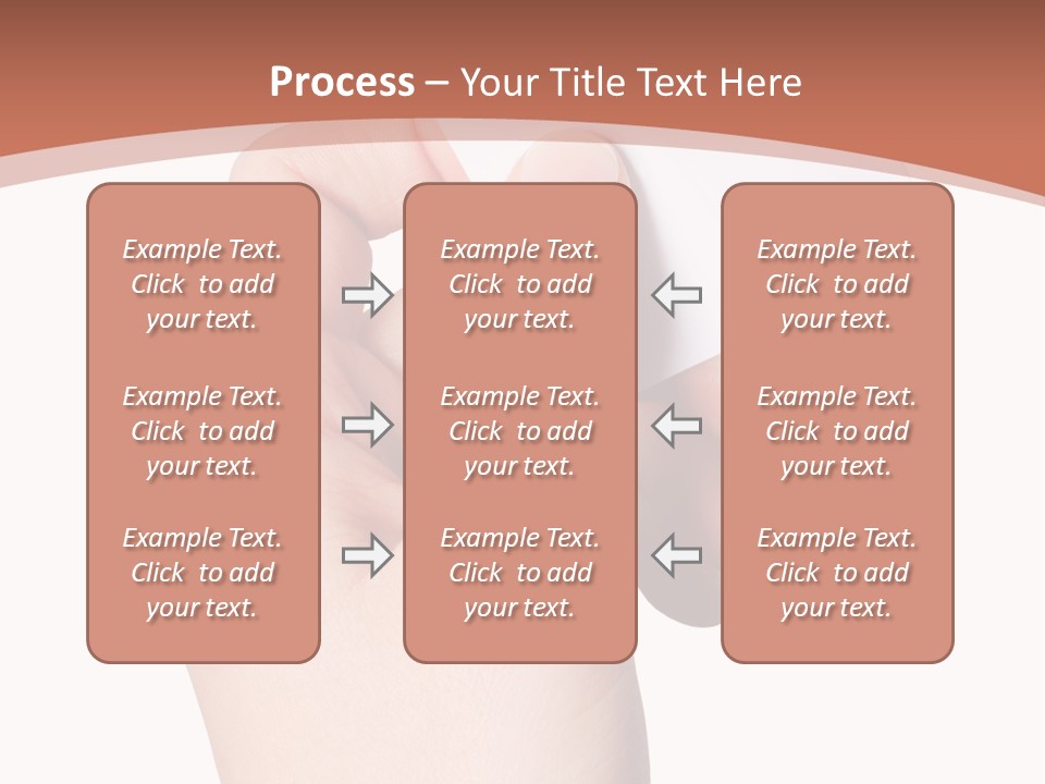 Female Message Isolation PowerPoint Template