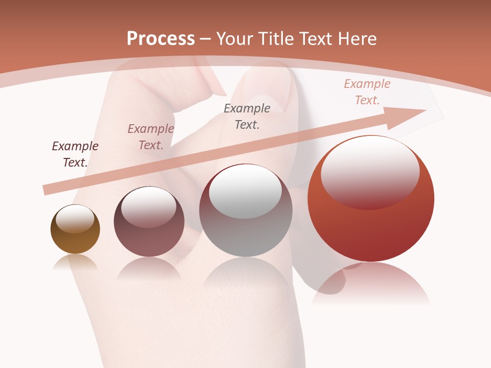 Female Message Isolation PowerPoint Template