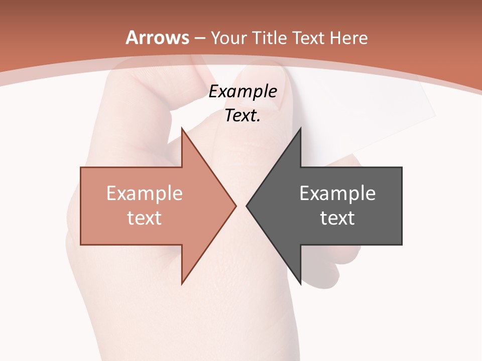 Female Message Isolation PowerPoint Template