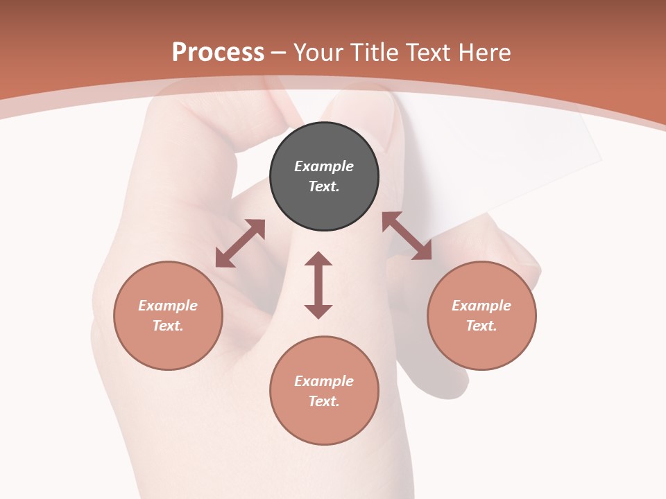 Female Message Isolation PowerPoint Template