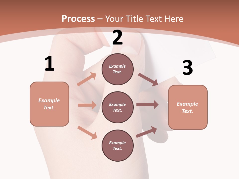 Female Message Isolation PowerPoint Template