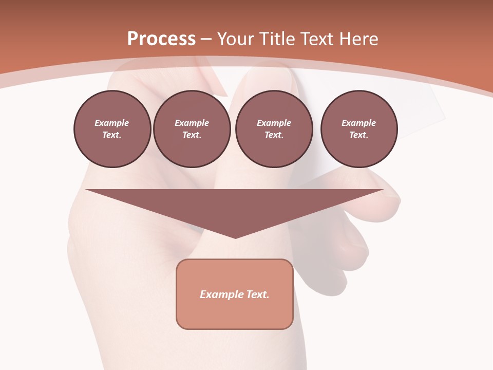Female Message Isolation PowerPoint Template