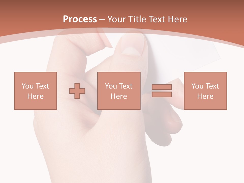 Female Message Isolation PowerPoint Template