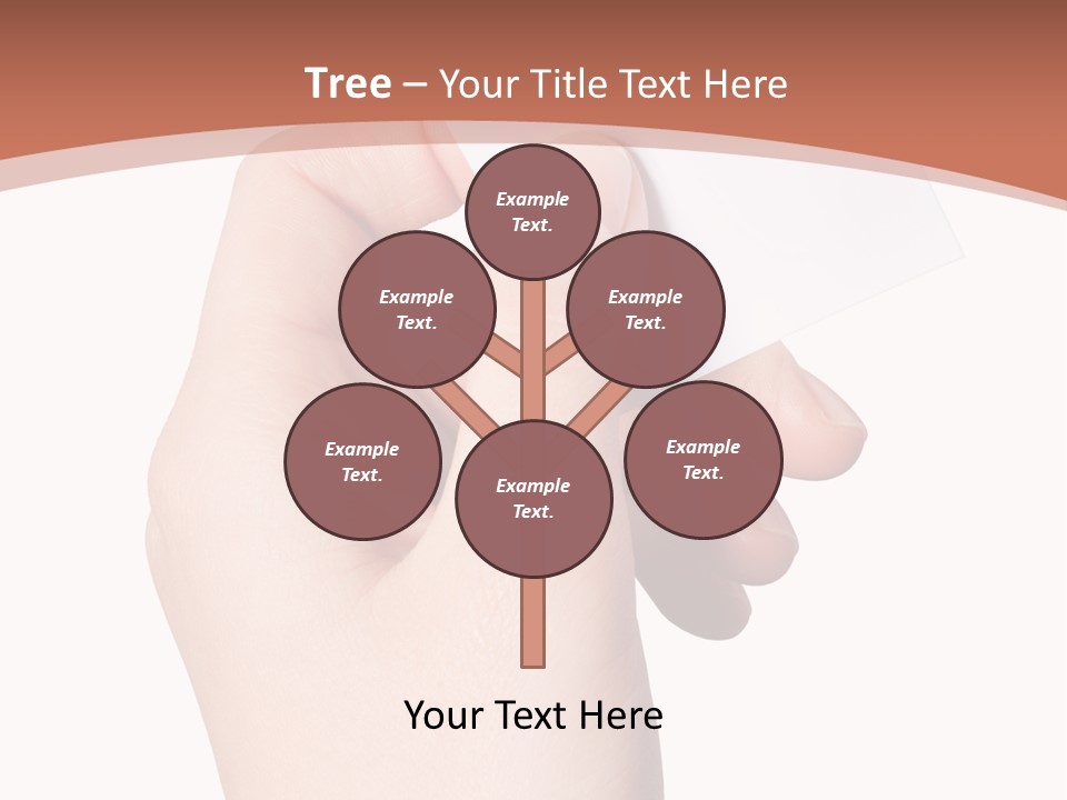 Female Message Isolation PowerPoint Template
