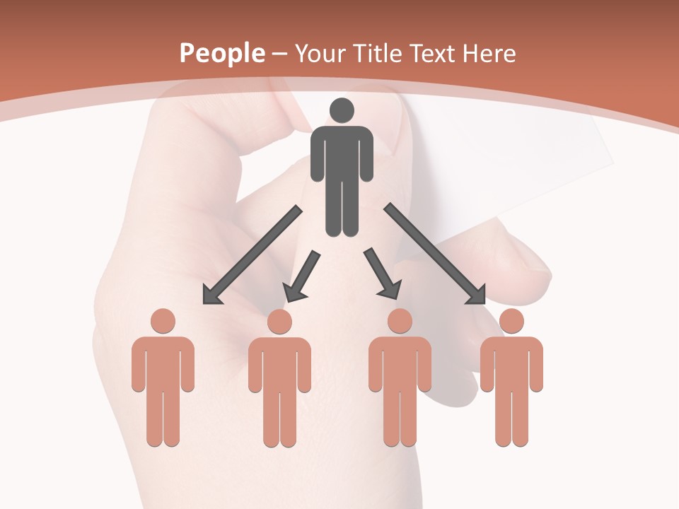 Female Message Isolation PowerPoint Template