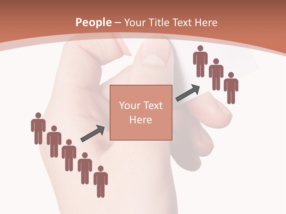 Female Message Isolation PowerPoint Template