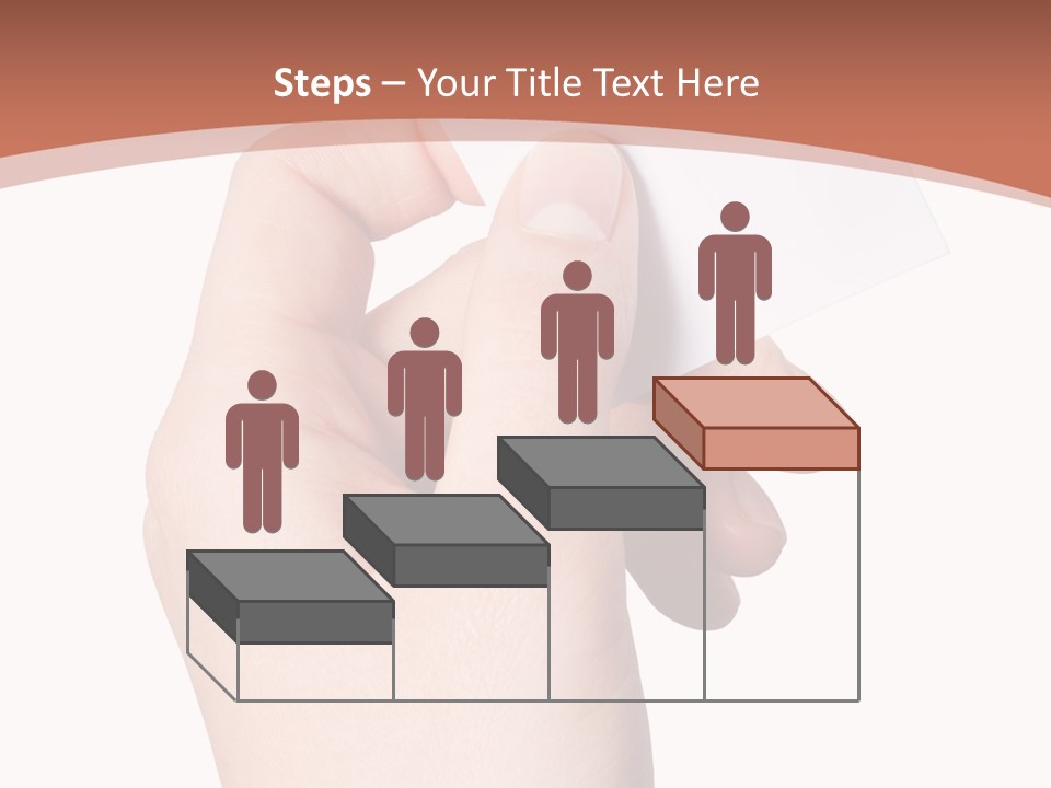 Female Message Isolation PowerPoint Template