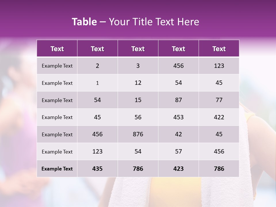 Workout Attractive Gorgeous PowerPoint Template