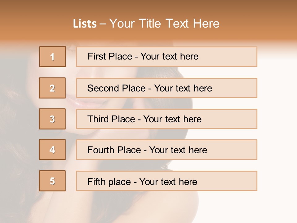Pretty Shampoo Facial PowerPoint Template