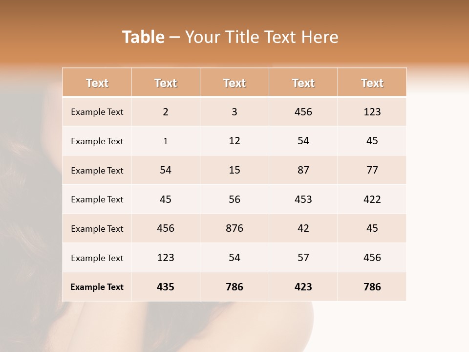 Pretty Shampoo Facial PowerPoint Template