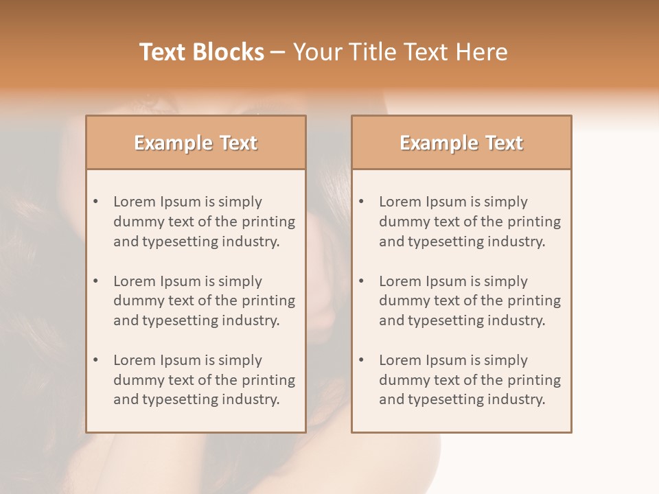 Pretty Shampoo Facial PowerPoint Template