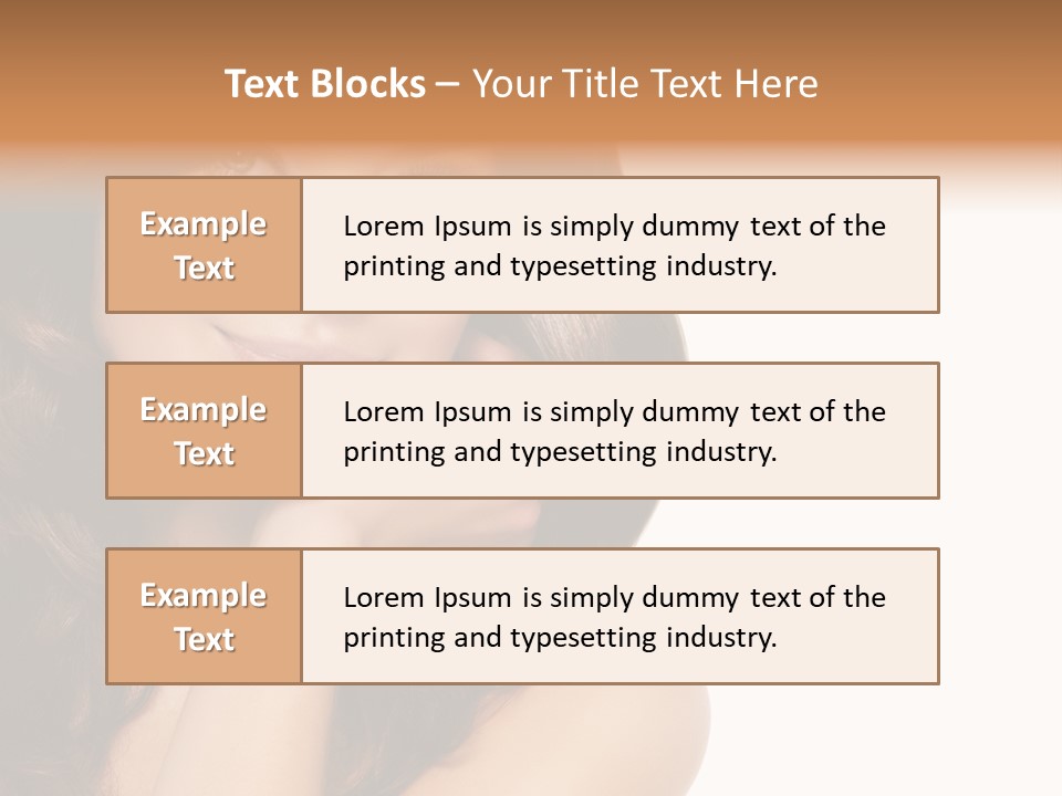 Pretty Shampoo Facial PowerPoint Template