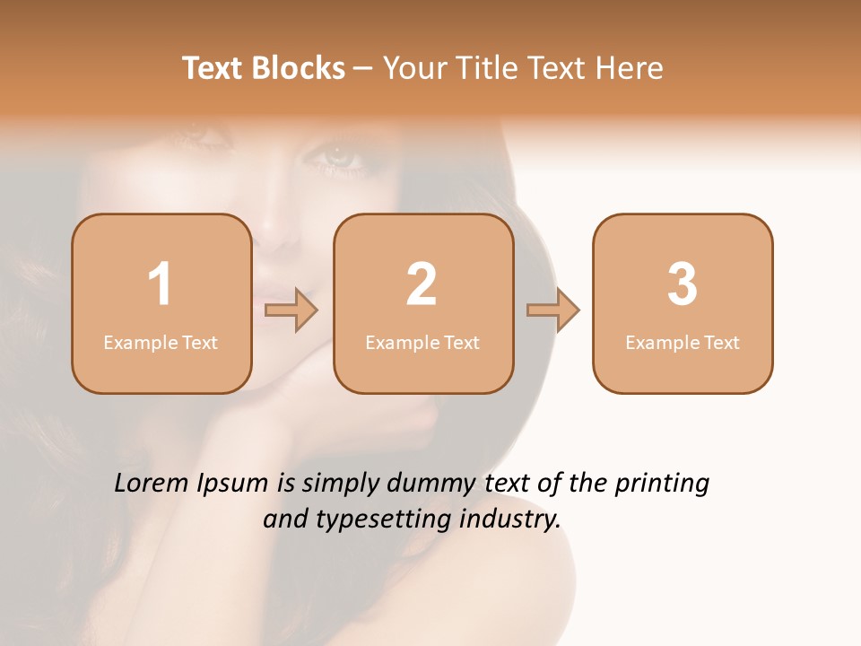 Pretty Shampoo Facial PowerPoint Template