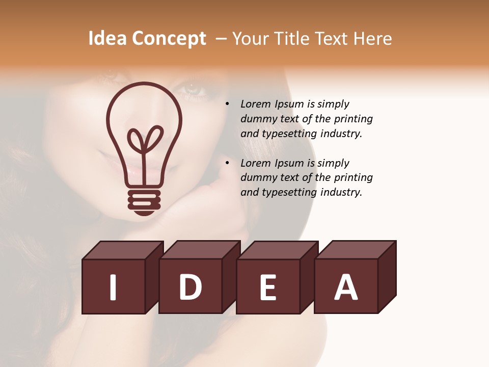 Pretty Shampoo Facial PowerPoint Template