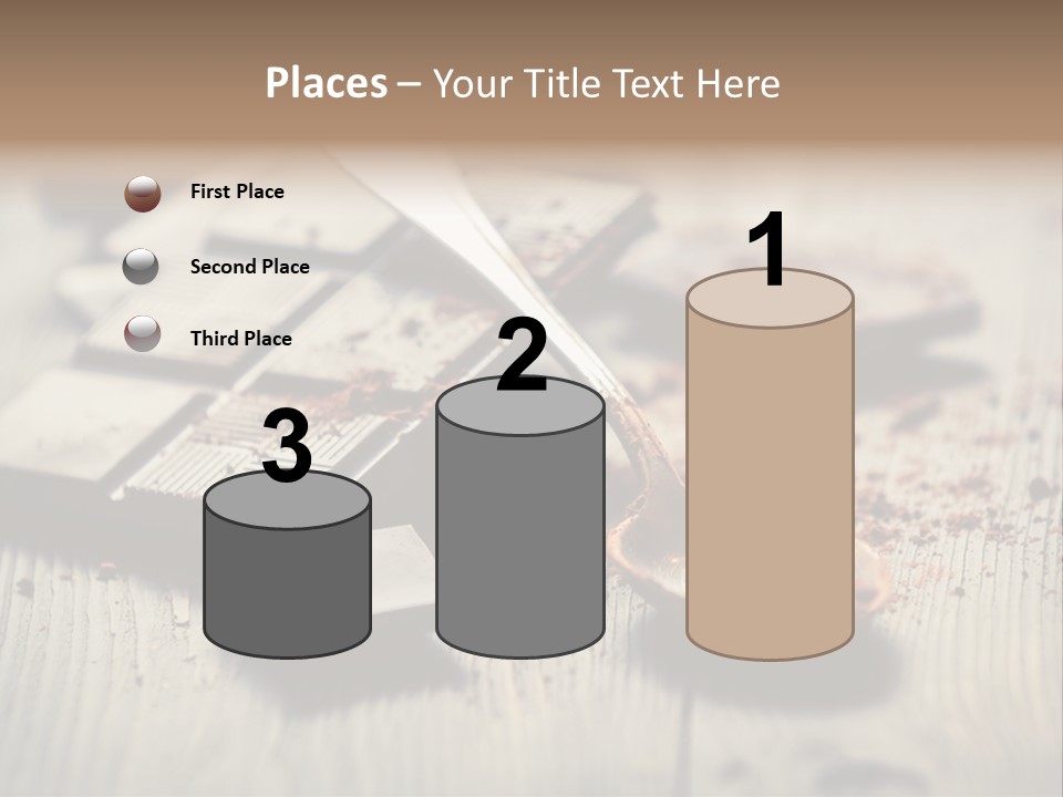 Dessert Cocoa Heap PowerPoint Template