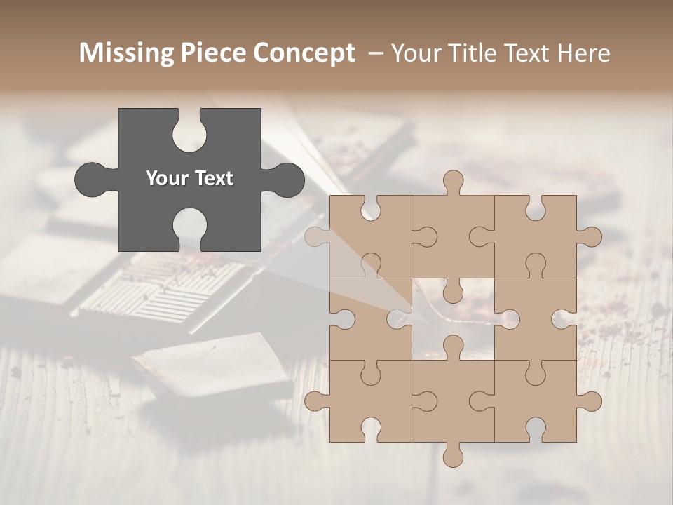 Dessert Cocoa Heap PowerPoint Template