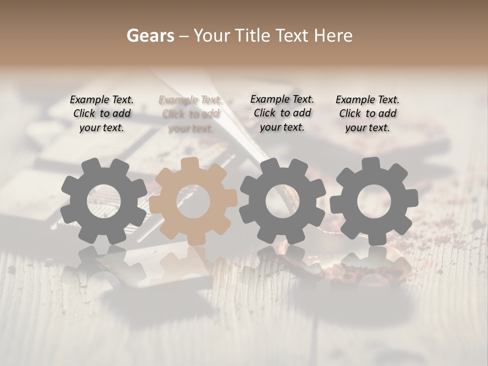 Dessert Cocoa Heap PowerPoint Template