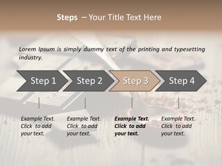 Dessert Cocoa Heap PowerPoint Template