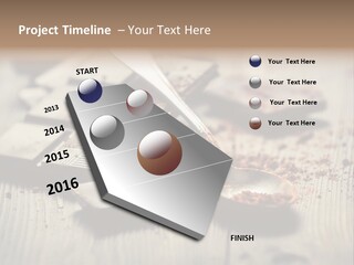 Dessert Cocoa Heap PowerPoint Template