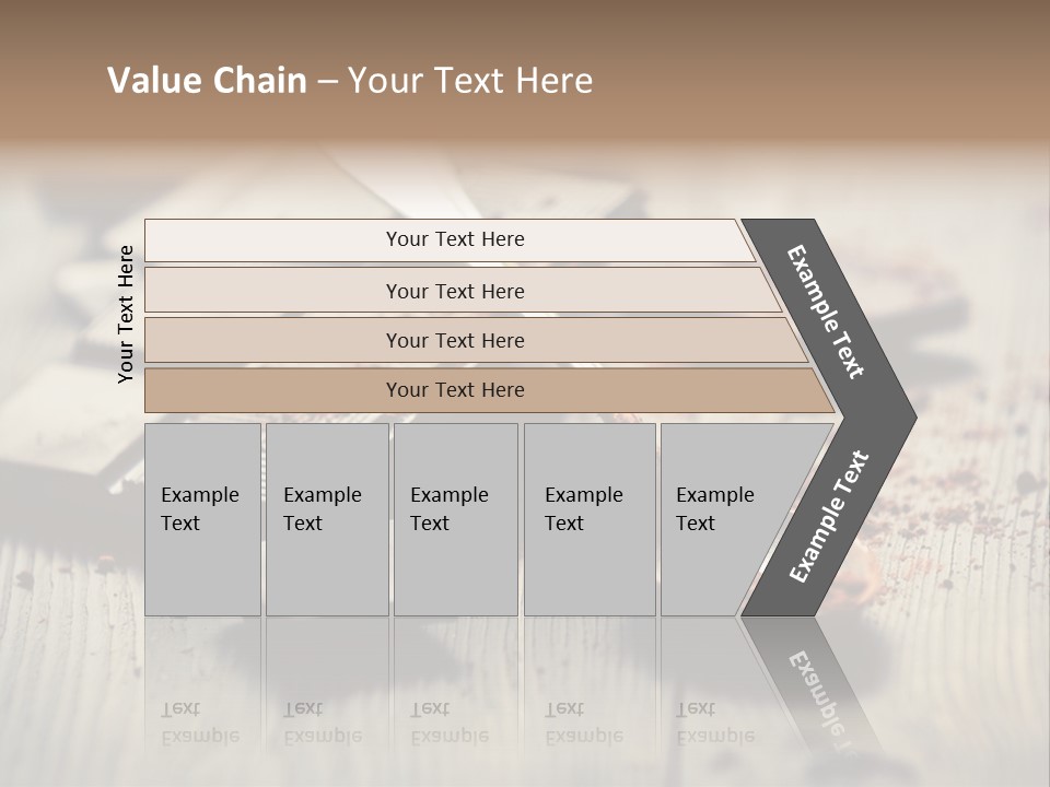 Dessert Cocoa Heap PowerPoint Template