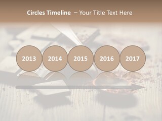 Dessert Cocoa Heap PowerPoint Template