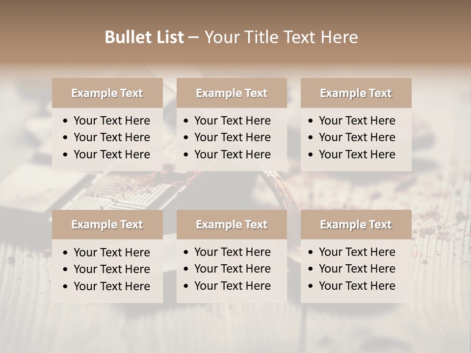 Dessert Cocoa Heap PowerPoint Template