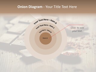 Dessert Cocoa Heap PowerPoint Template