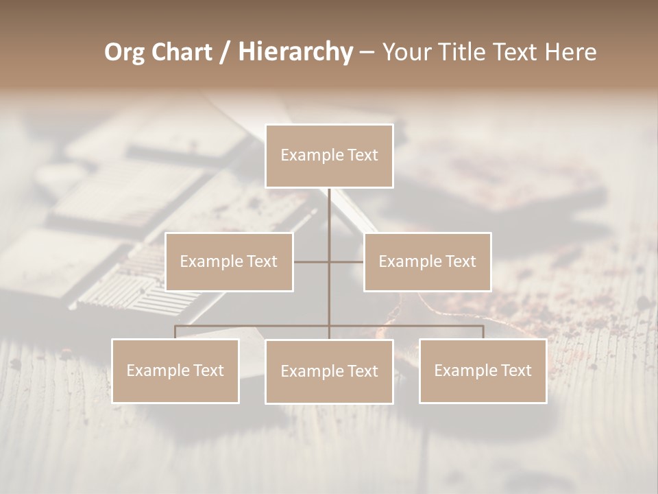 Dessert Cocoa Heap PowerPoint Template