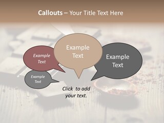 Dessert Cocoa Heap PowerPoint Template