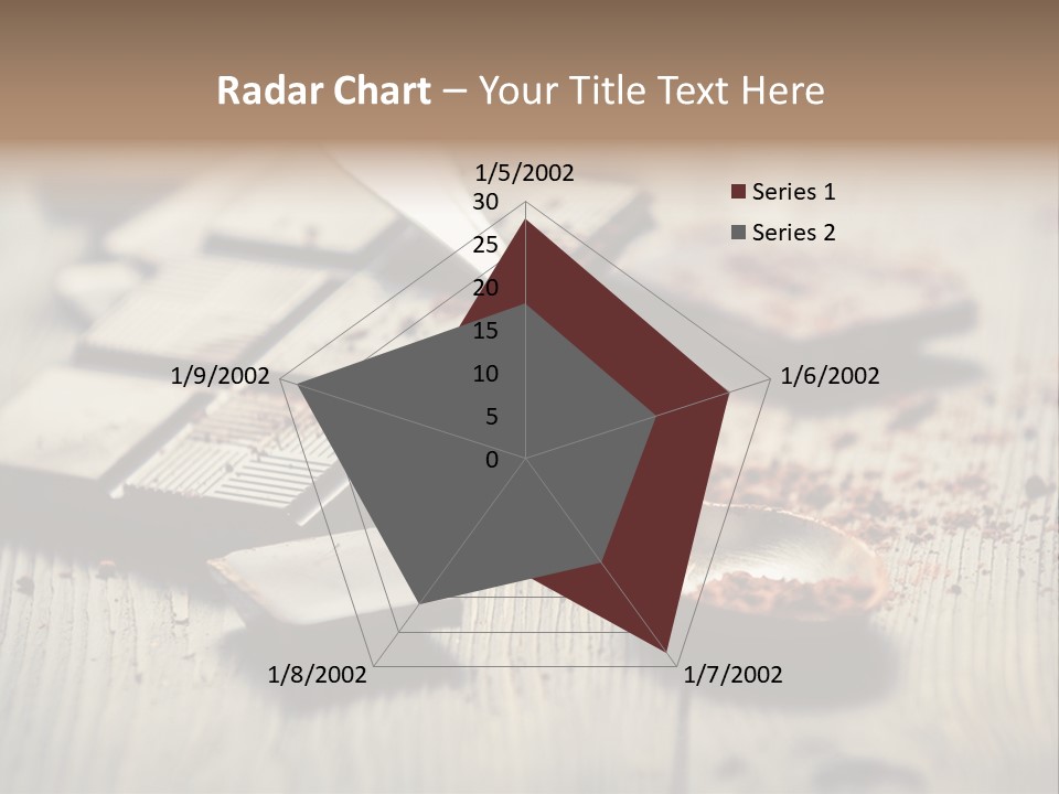 Dessert Cocoa Heap PowerPoint Template
