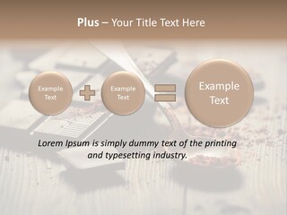 Dessert Cocoa Heap PowerPoint Template